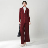 Luxury Plissé Blazer & Trousers